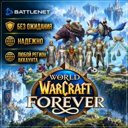 РОССИЯ + МИР • WoW : Forever Эпический комплект небеснорожд… — World of Warcraft, лот №279918