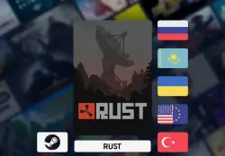 RUST подарком Steam, лот №280102